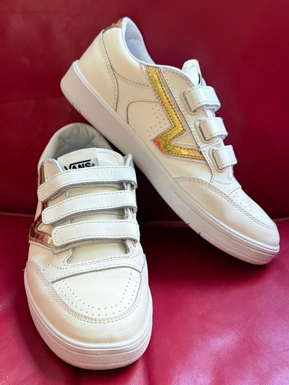 Vans Lowland ComfyCush V Shoe - Metallic V Marshmallow/Gold